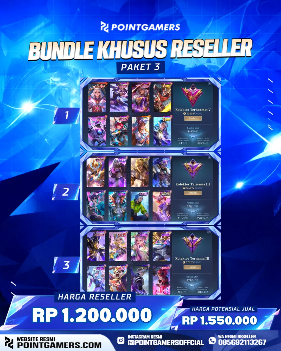 MLR007 - BUNDLE ML MID RANGE