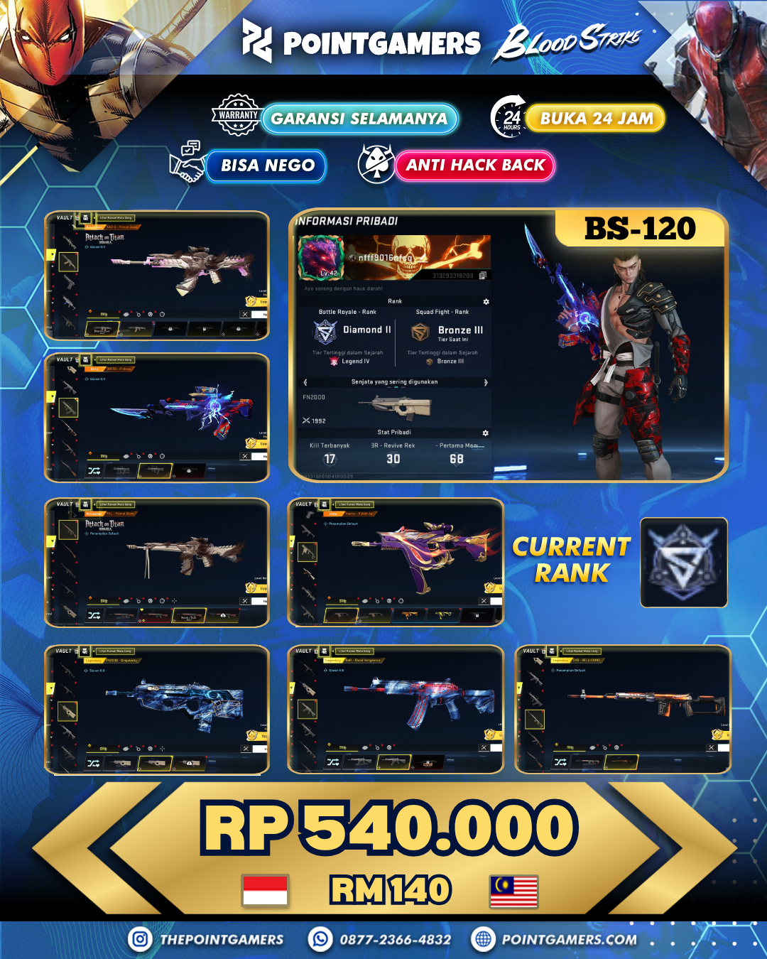 BS-0120 - KAG 6 PRIMAL GIANT, QBZ95 ENDLESS