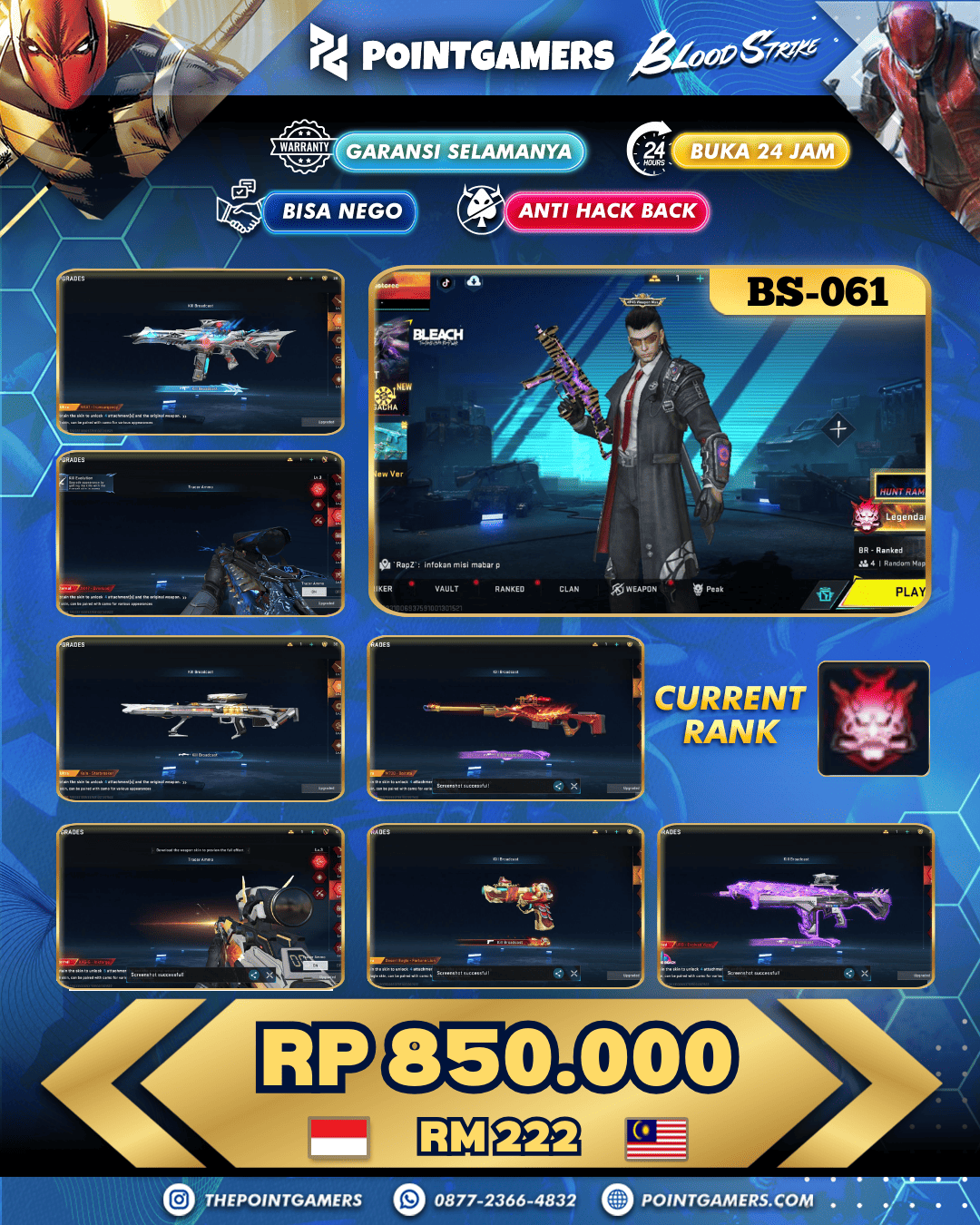 BS-061 - AK47 - OVERLOAD LEVEL 3, KAG-6 - INKFORCE LEVEL 3