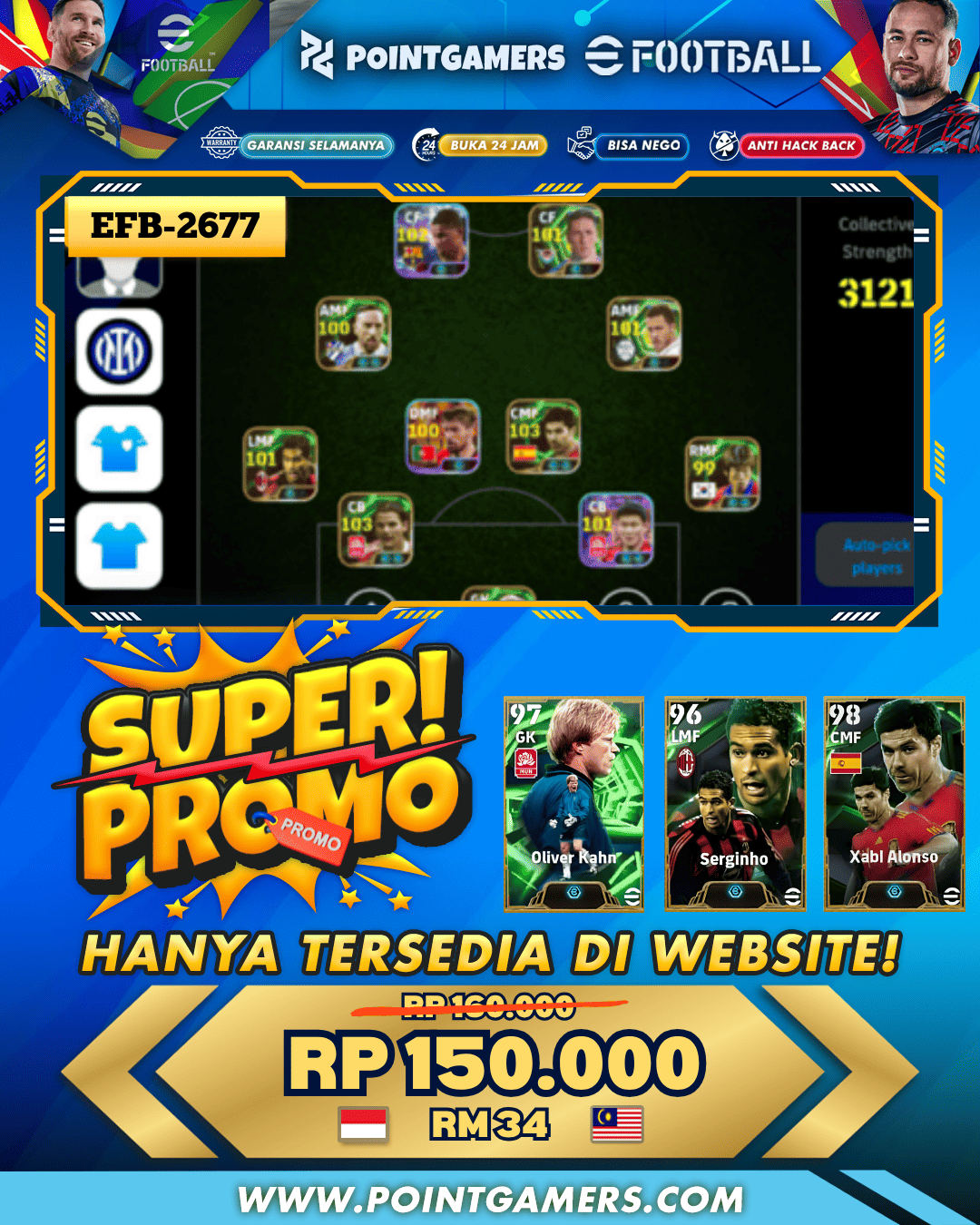EFB-2677 - PROMO XABI ALONSO 98