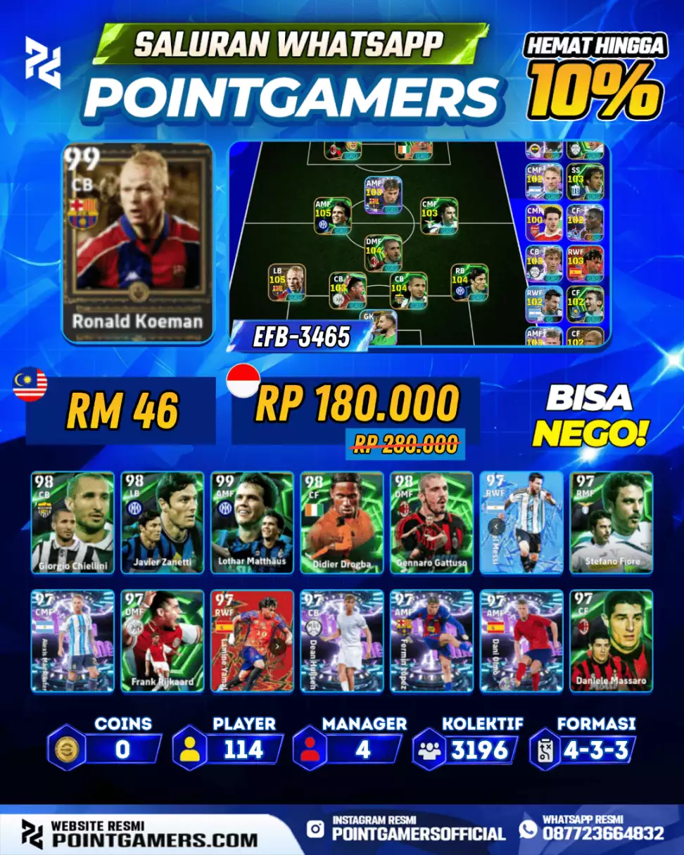 EFB-3465 - RONALD KOEMAN 99