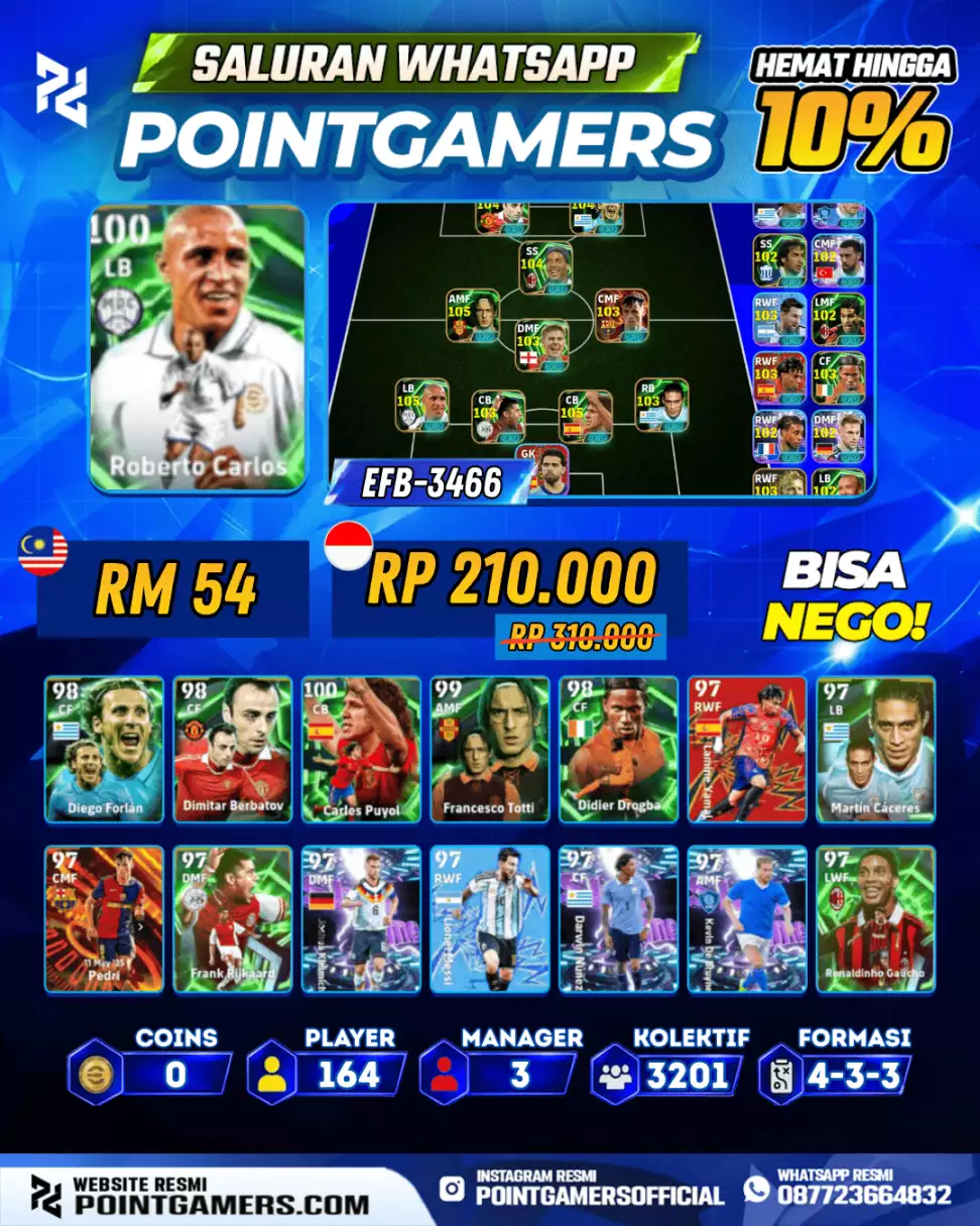 EFB-3466 - ROBERTO CARLOS 100