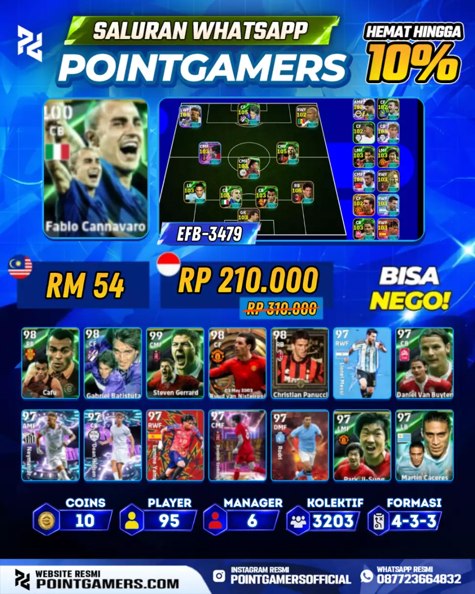 EFB-3479 - FABIO CANNAVARO 100