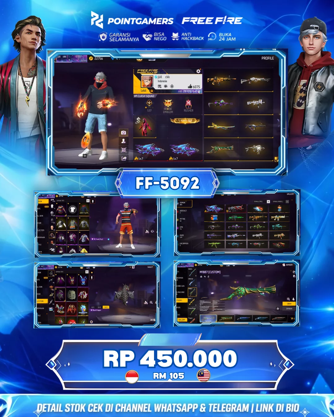 FF 5092 - EVO ADA 2 MAX 1, SG2 TROMPET MAMBA BUNNY