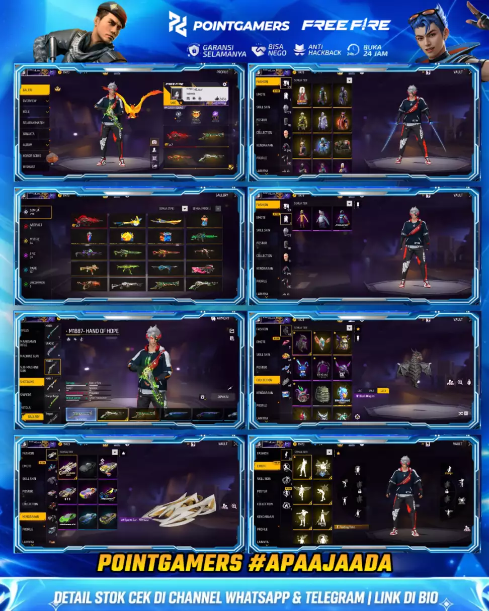 EVO MAX 1, SG2 LUMUT + TROMPET 2