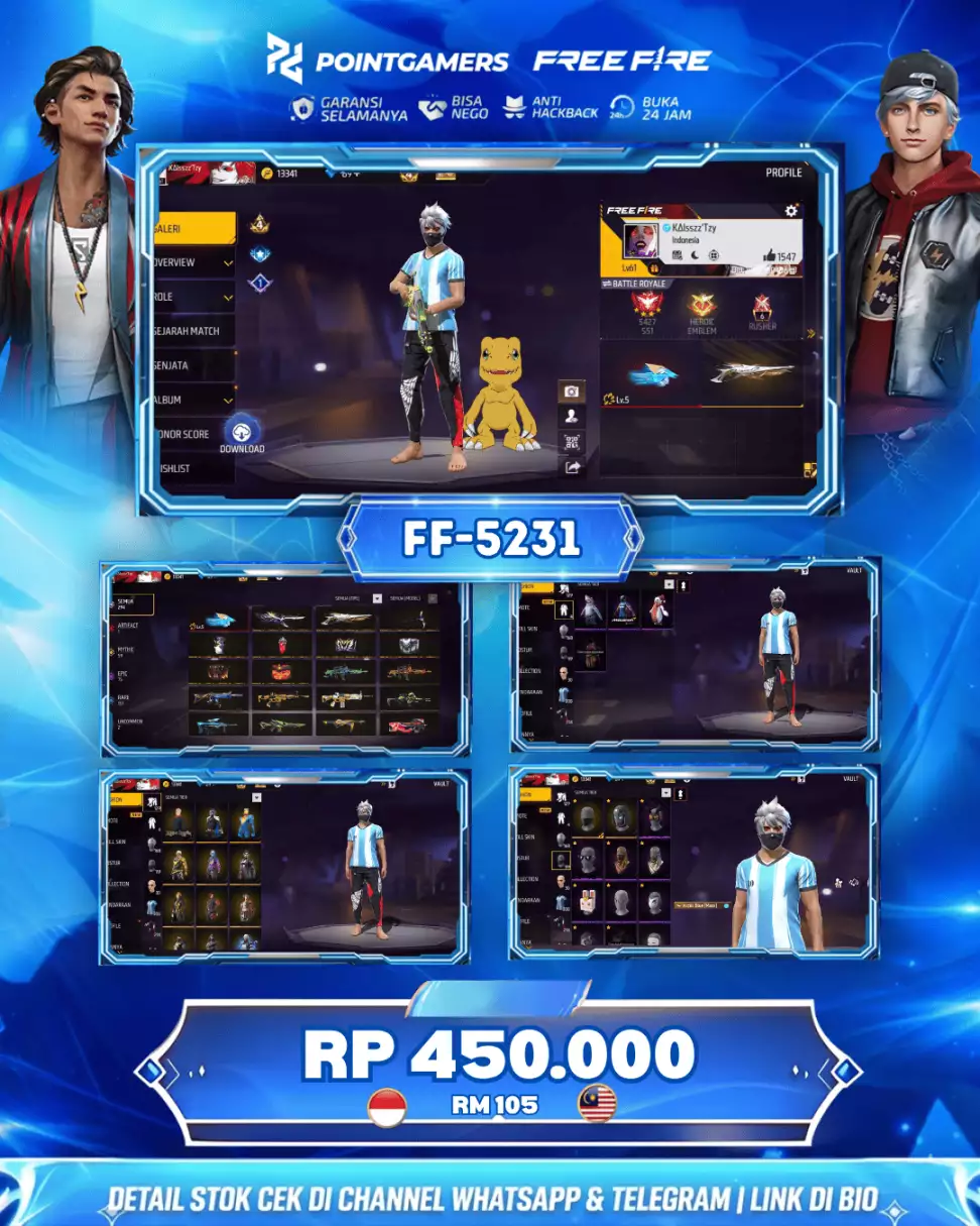 FF-5231 - EVO MAX 1, SG 2 TEROMPET GURUN LUMUT