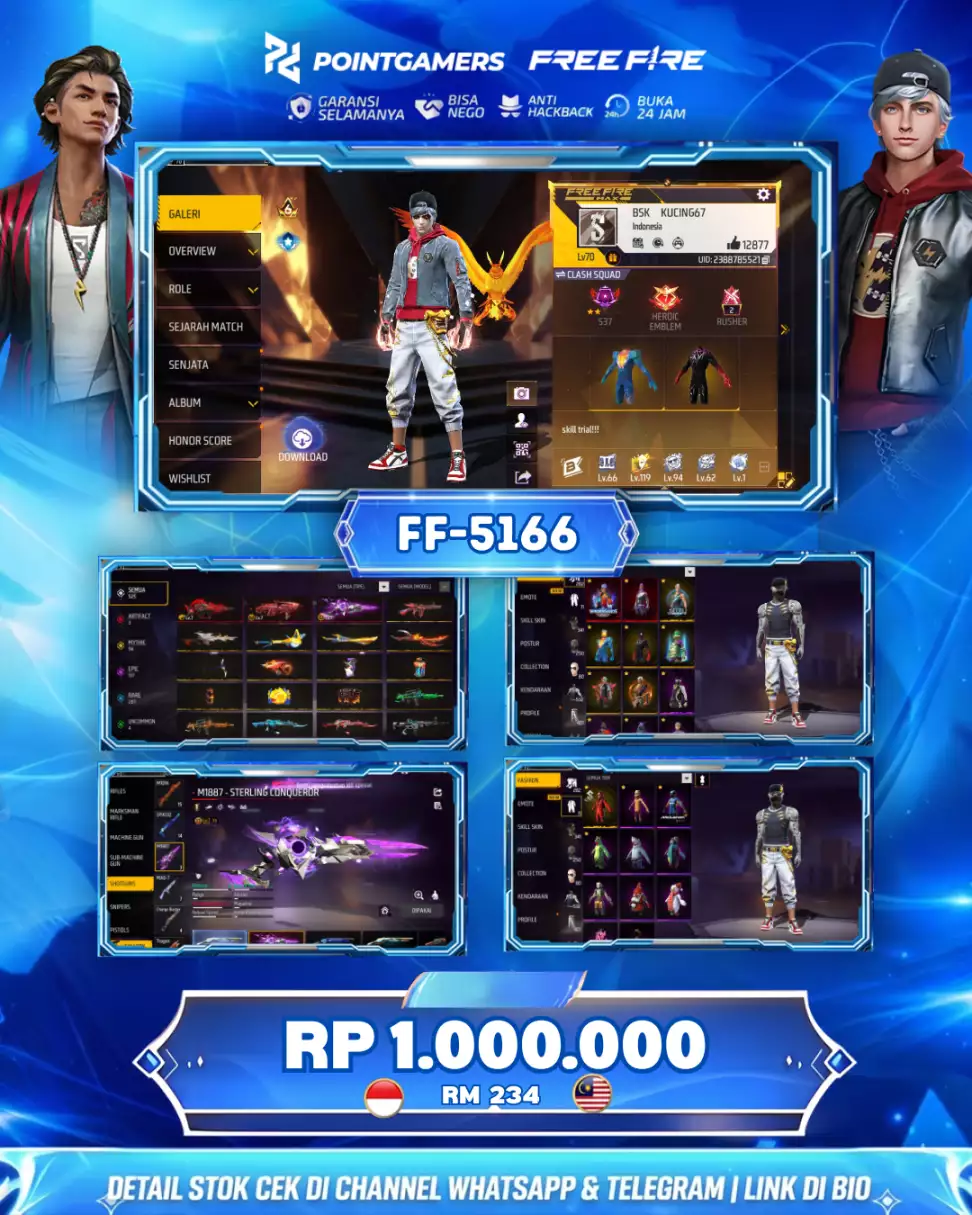 FF 5166 - 3 EVO MAX, SG2 EVO DAN PAROT 2RASA