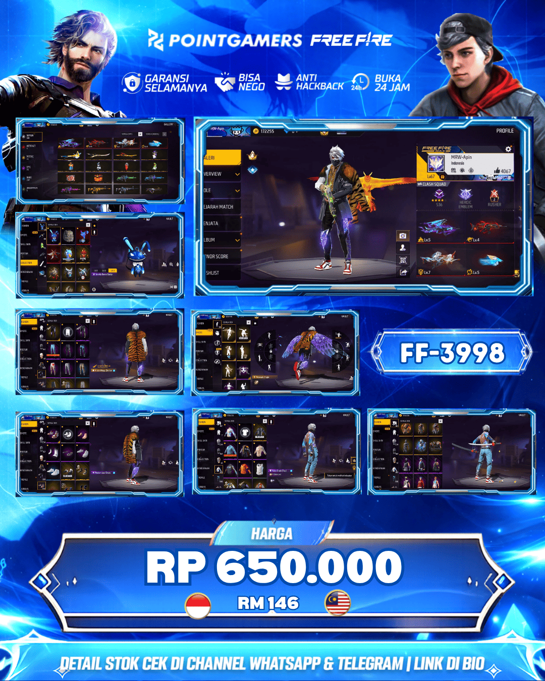 FF-3998 - EVO 4, MAX 2 FAMAS & TINJU