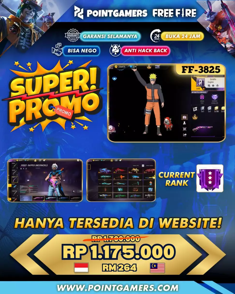 FF-3825 - PROMO SG 2 RAPER, WINTER, MAMBA
