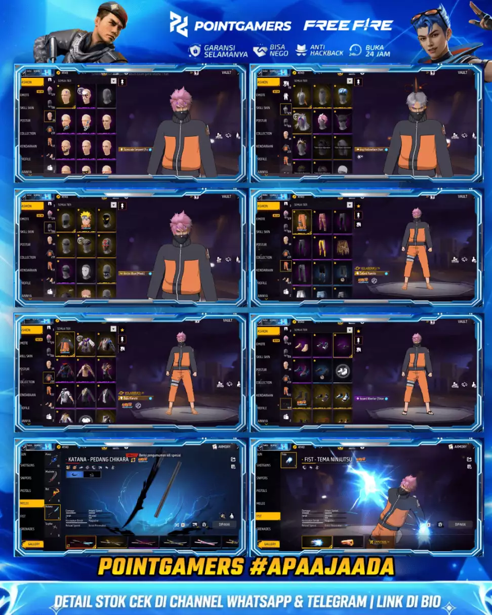 EVO 4 MAX 1 OTW 2, SG2 5 RASA EVO GURUN MAMBA BUNNY PELURU SUCI 2