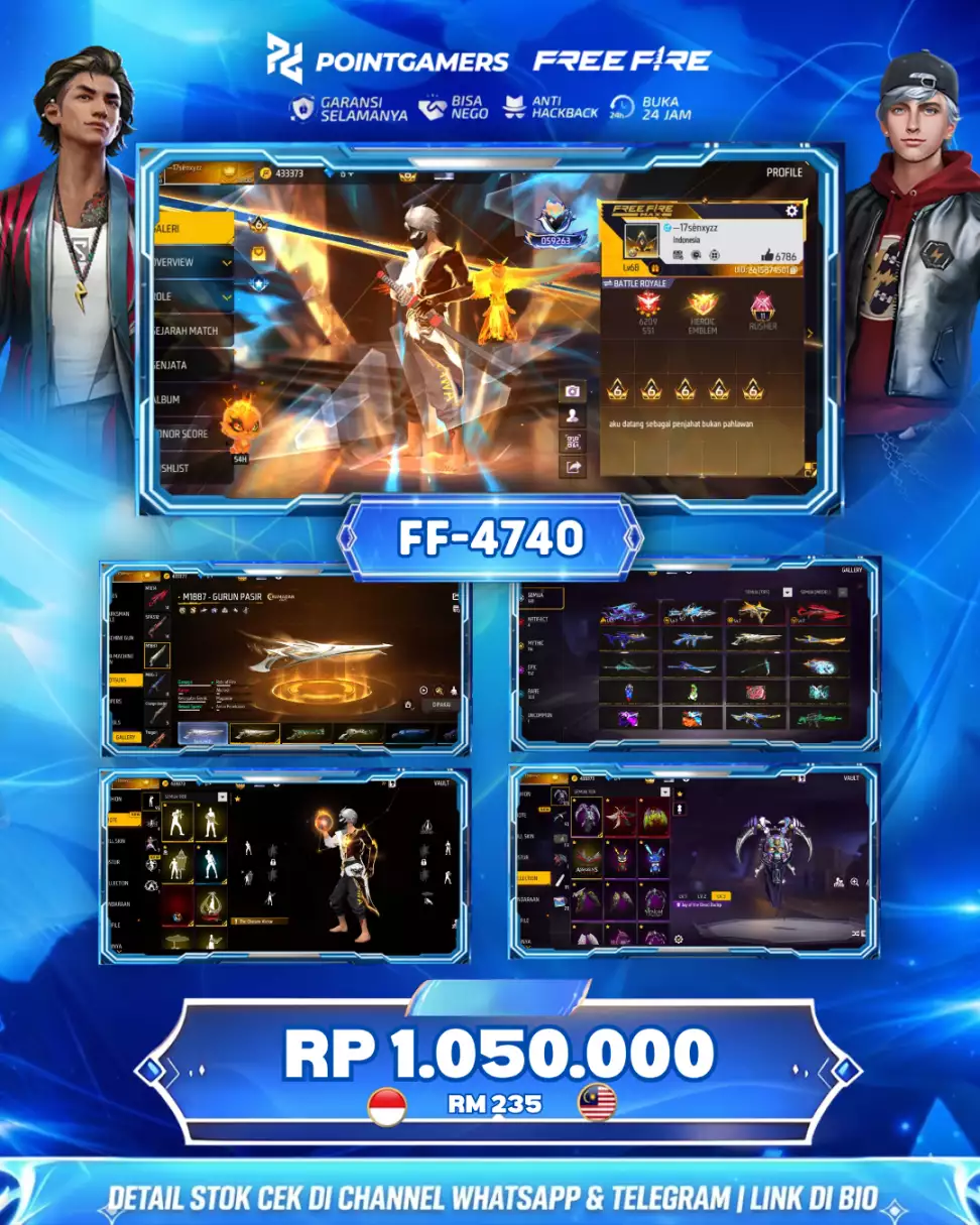 FF-4740 - MAX : 3 TW 4, SG 2 :  GURUN LUMUT TEROMPET