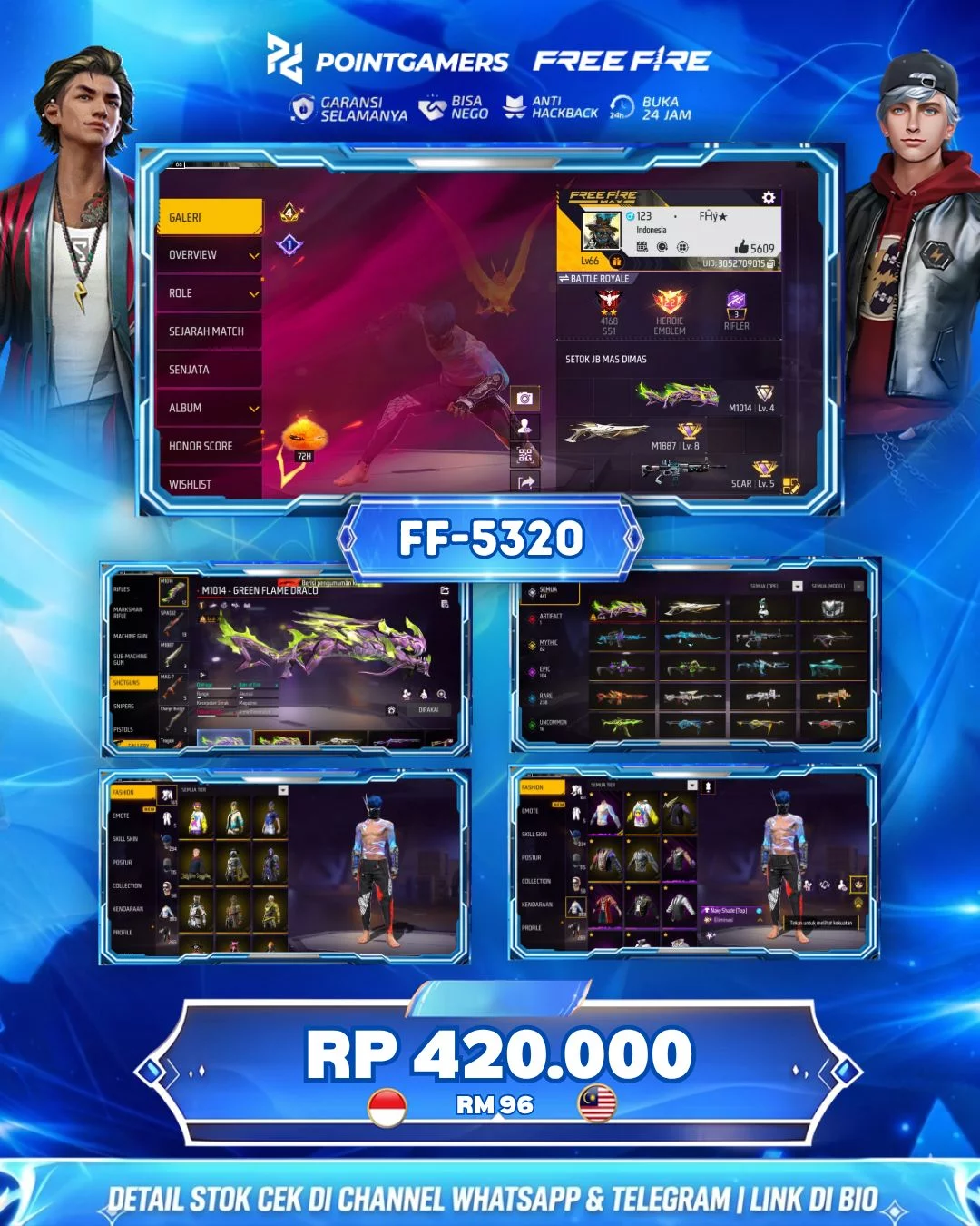 BUNDLE FF PREMIUM 3