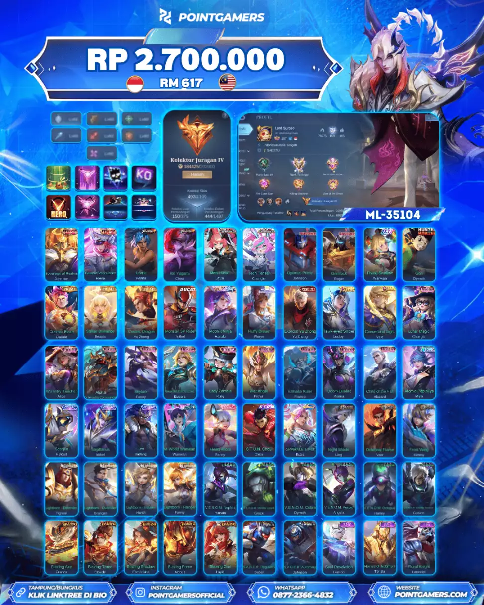ML-35104 - FRANCO LEGEND, FREYA LEGEND