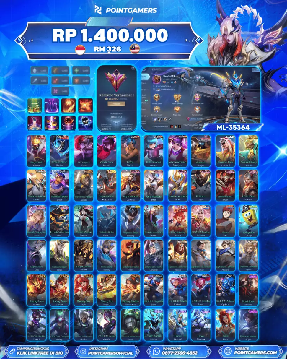ML-35364 - FRANCO LEGEND, GUSION LEGEND