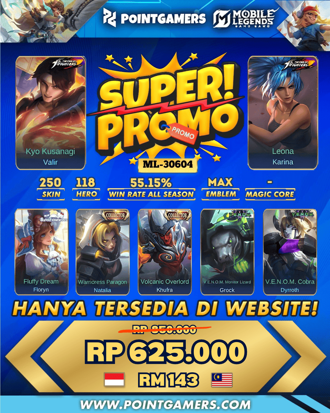 ML-30604 - PROMO VALIR KOF, KARINA KOF