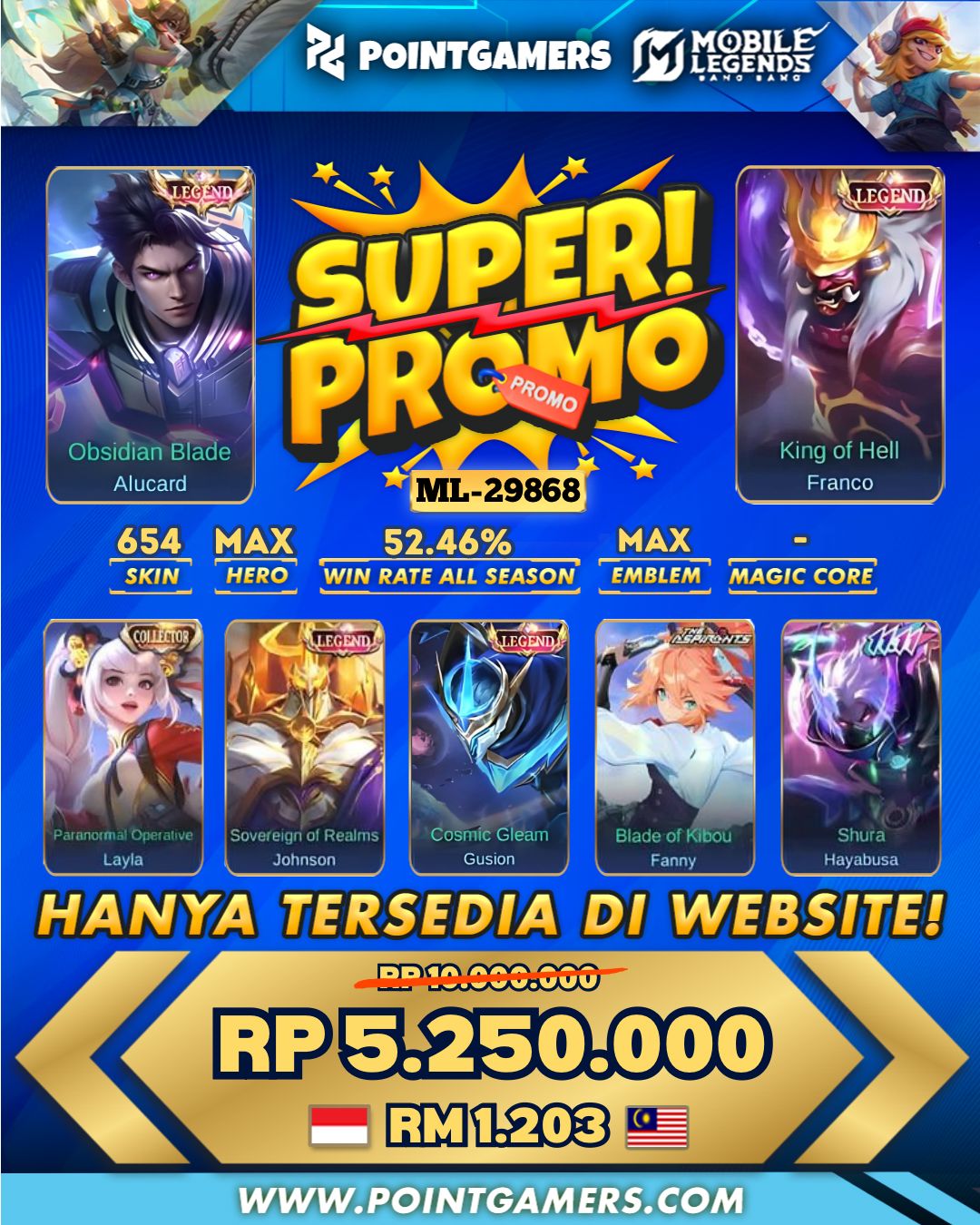 ML-29868 - PROMO LAYLA LEGEND, FRANCO LEGEND