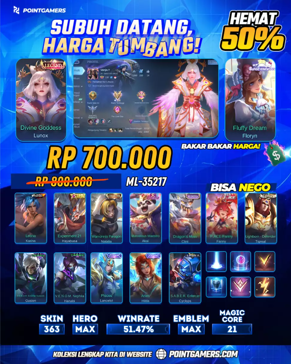 ML-35217 - LUNOX LEGEND, FLORYN SANRIO