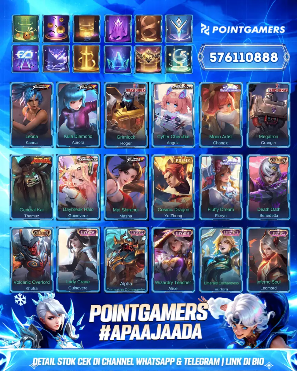 LUNOX LEGEND, GUINEVERE LEGEND 2