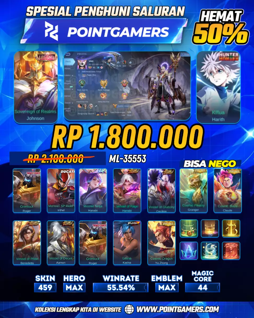 ML-35553 - JOHNSON LEGEND, HARITH HXH