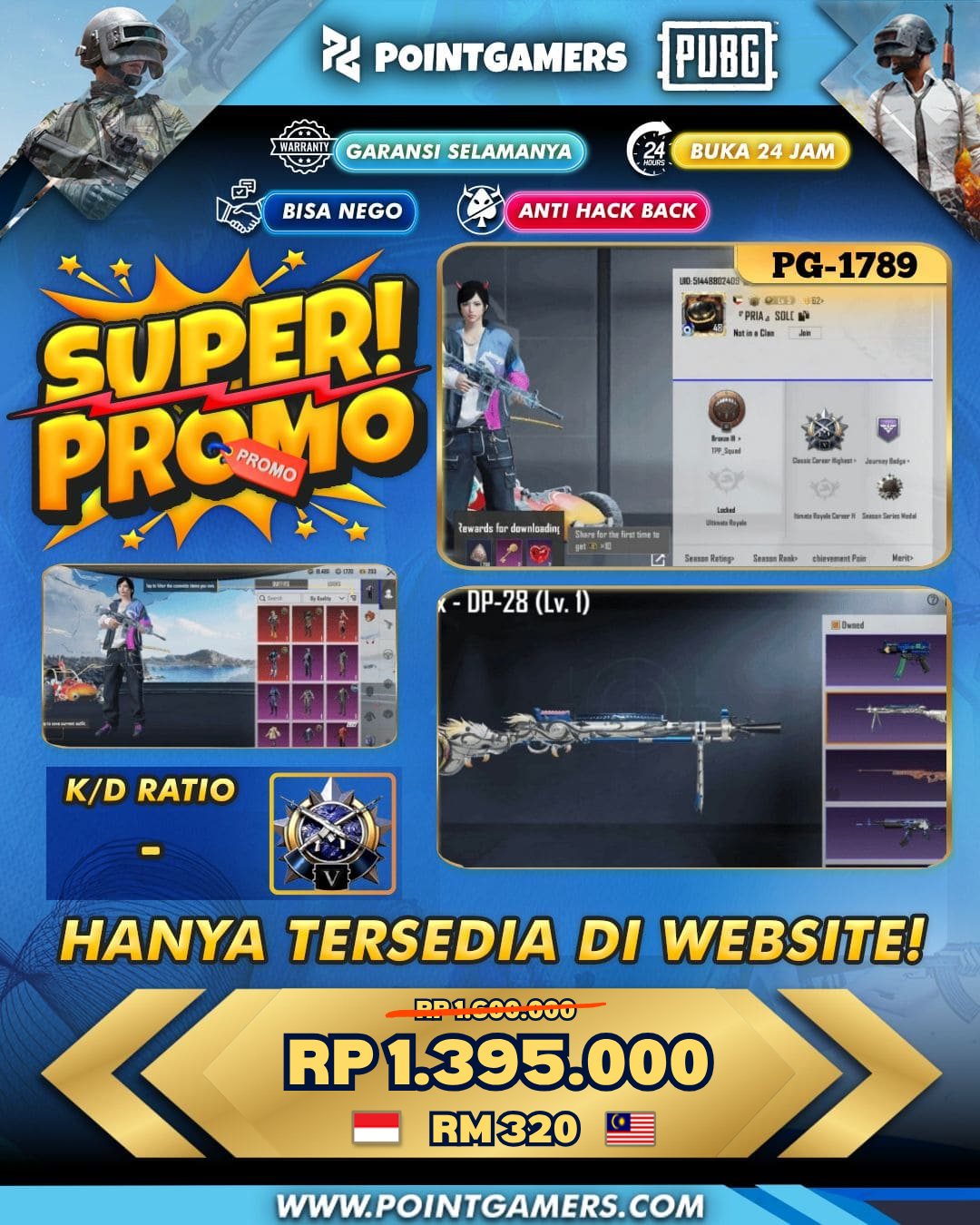 PG-1789 - PROMO DP ROGUEFOX LV 3, SCAR L CHOWBLASTER LV 3