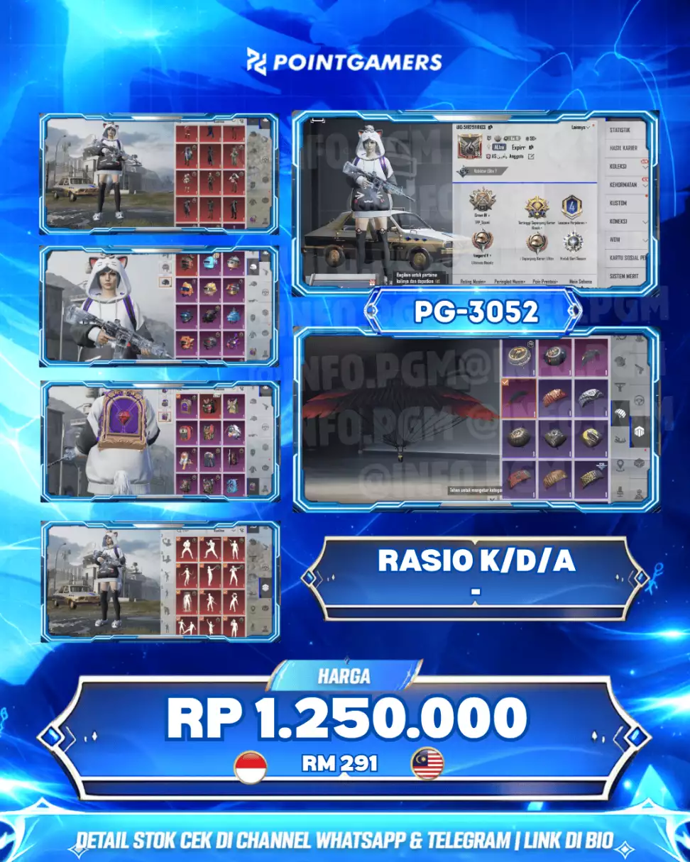 PG-3052 - M4 GLACIER LV 5, UZI SPIRIT SETRY MAX