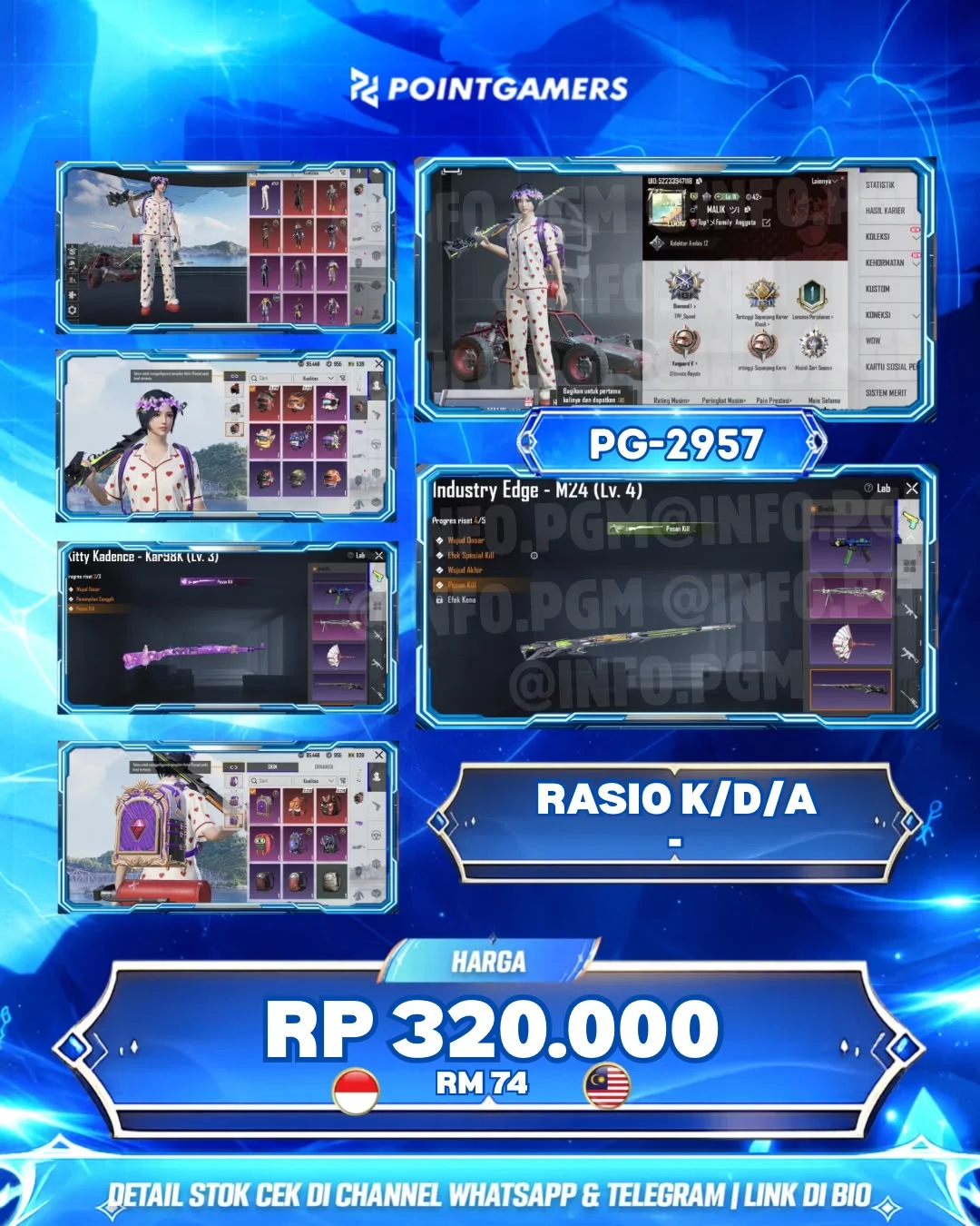 PG-2957 - M24 INDUSTRY EDGE LV 4, KAR KITTY KADANCE MAX