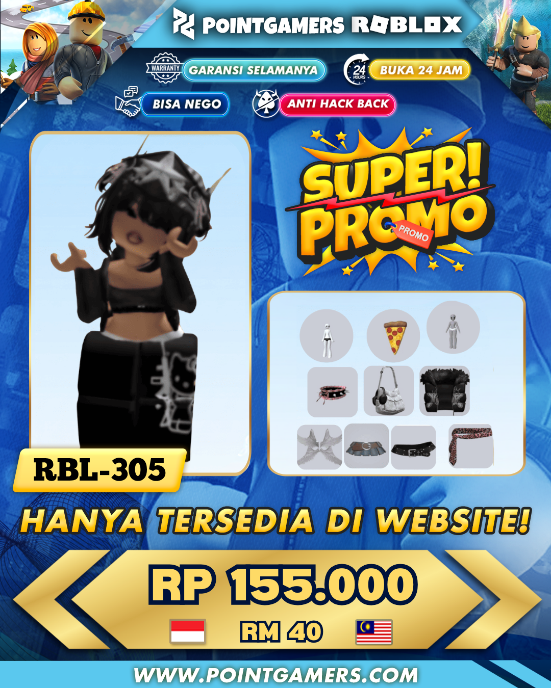 RBL-0305 - PROMO SB EMO YK, Y2K