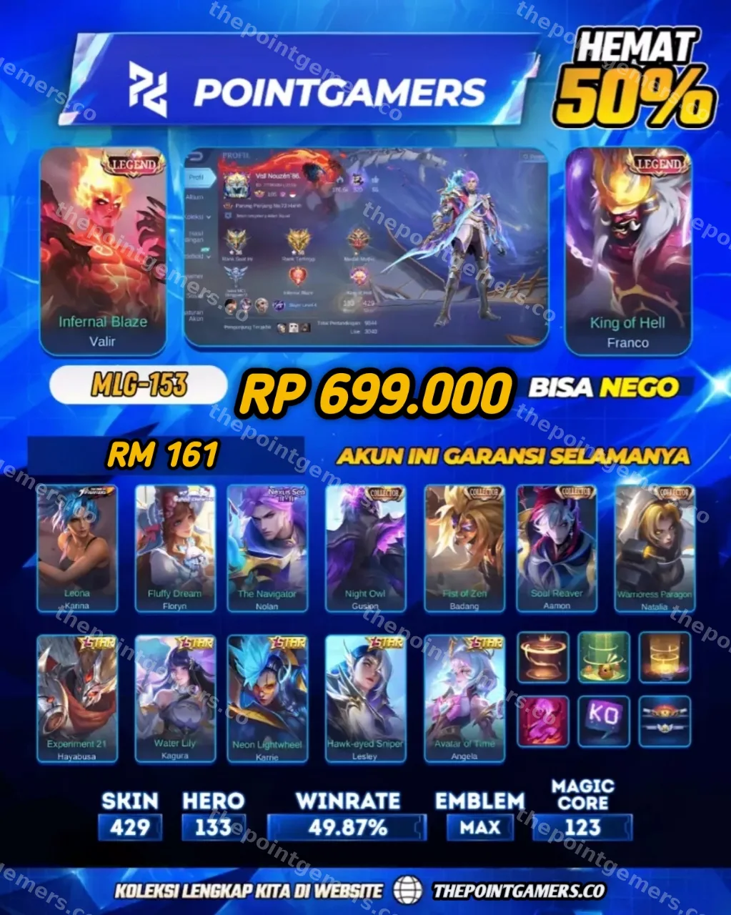 MLG-153 - NOLAN 11.11 X VALIR LEGEND